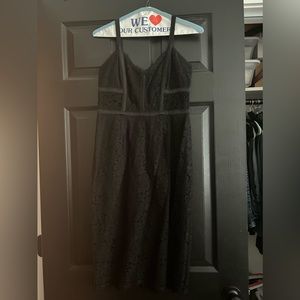 EXPRESS BLACK LACE DRESS